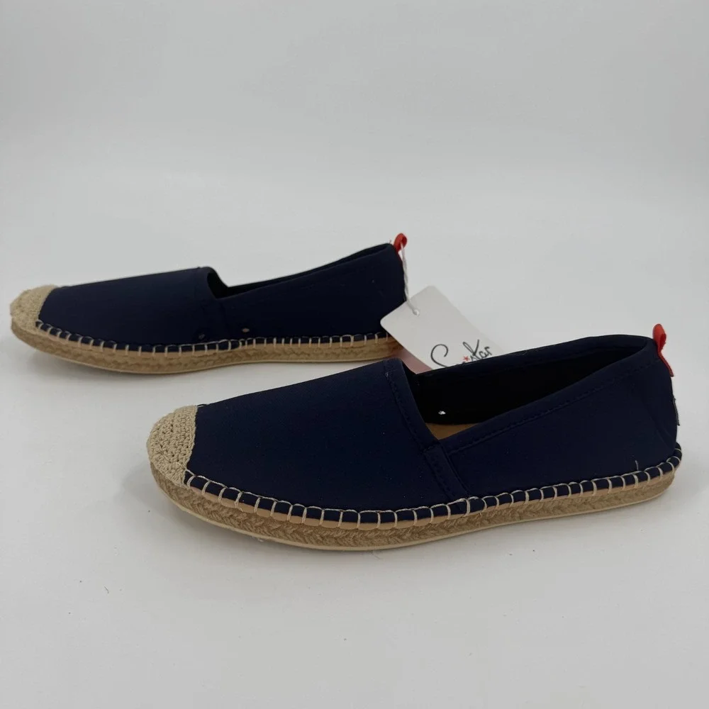 Sea Star Beachwear Beachcomber Espadrille Water Shoes Womens US 9 Blue Slip On
